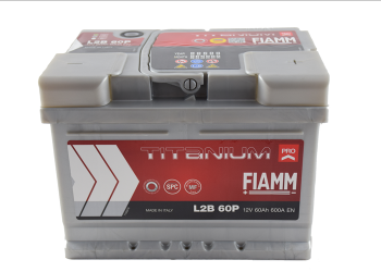 FIAMM 60AH L2B60P 600ΑΕΝ TITANIUM PRO (2 ΧΡΟΝΙΑ ΕΓΓΥΗΣΗ)- Δωρεάν delivery και τοποθέτηση στην Θεσσαλονίκη