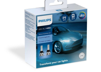 PHILIPS HIR2 Ultinon Essential Led 12V 24V 24W 6500K 11012UE2X2 2τμχ