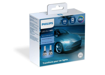PHILIPS H11 Ultinon Essential Led 12V 24V 24W 6500K 11362UE2X2 2τμχ